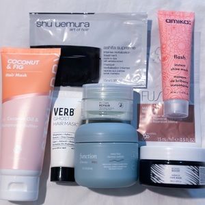 Hair Mask Bundle/Amika/Verb/Bondi Boost/Function of Beauty Pro
